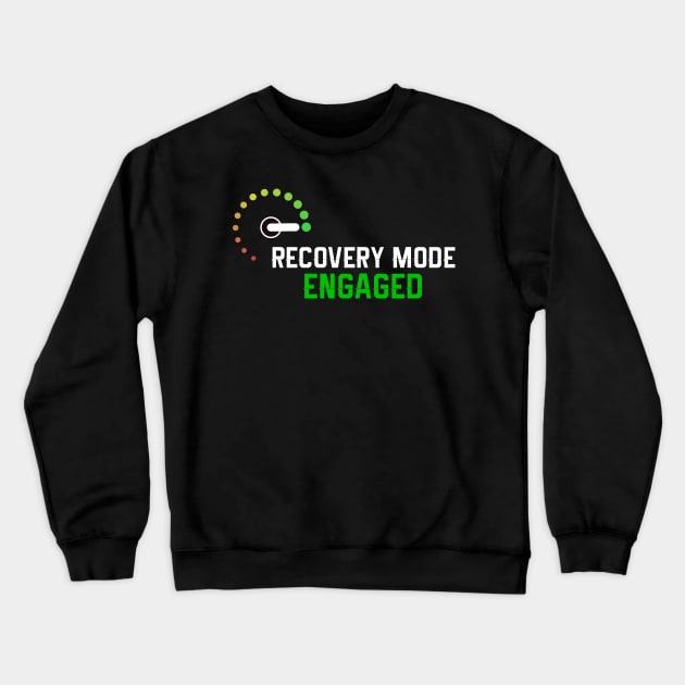 Funny Surgery Recovery Crewneck Sweatshirt by TriHarder12